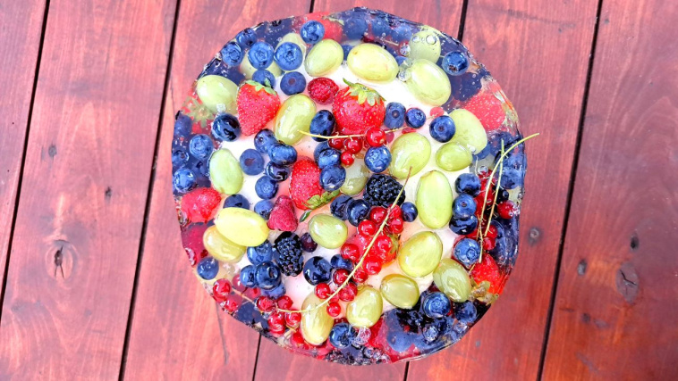 jelly fruit cake - krok 11