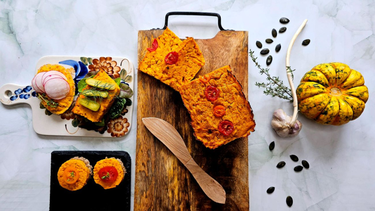 pasztet z dyni i marchewki - prezentacja dania