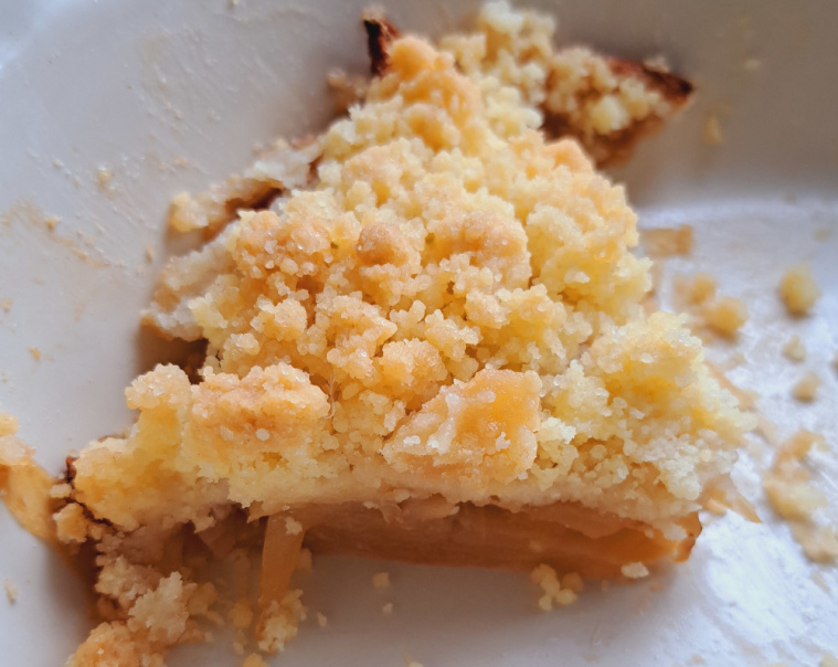 szarlotka pod kruszonką