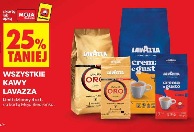 promocja kawa Lavazza