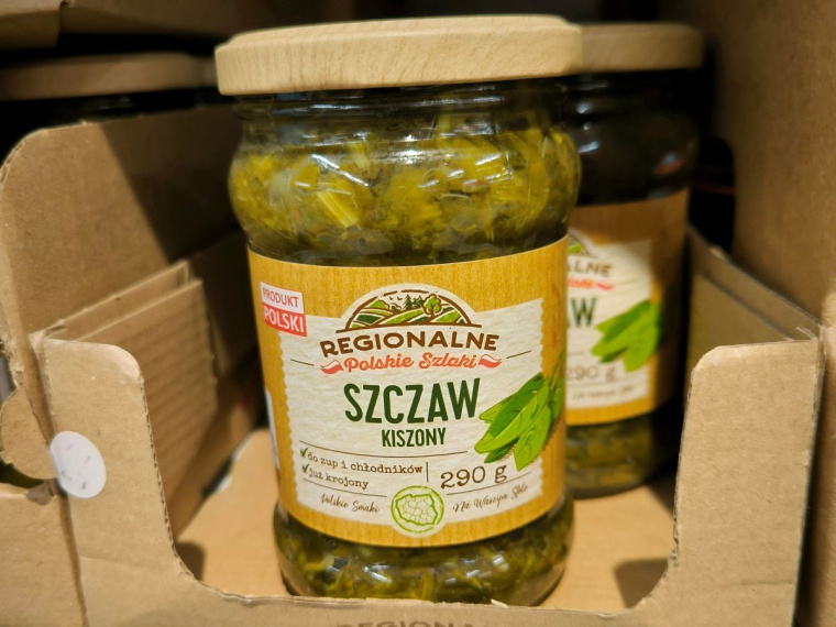 szczaw w słoiku Lidl