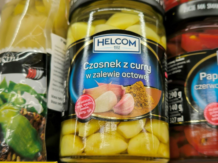 czosnek z curry Dino