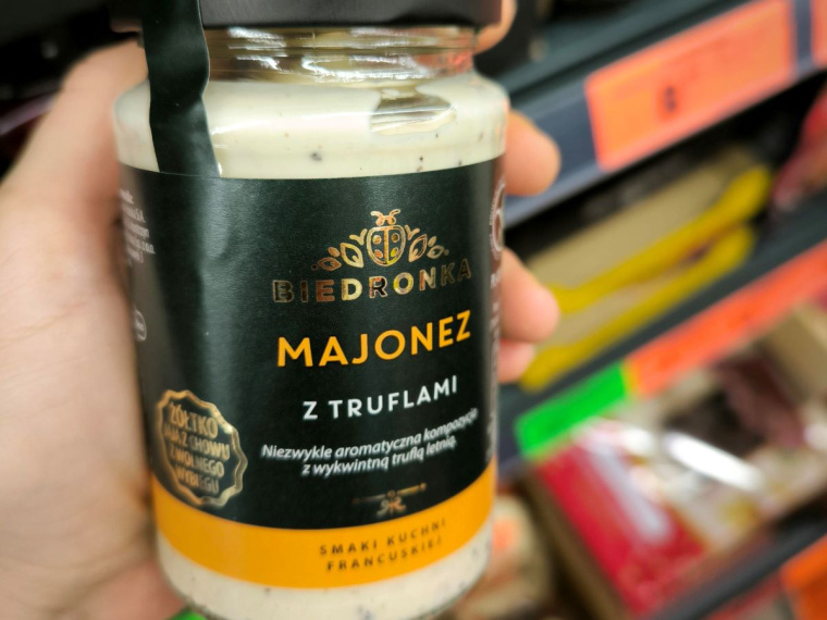 majonez z truflami Biedronka