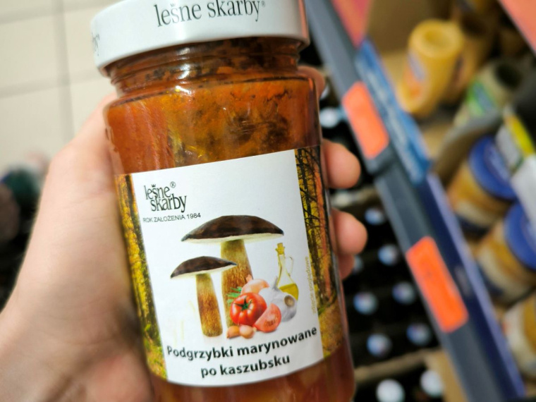 podgrzybki po kaszubsku z Biedronki