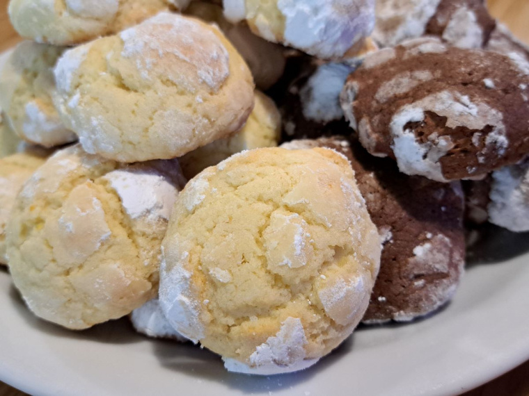 crinkle cookies