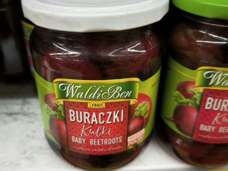 buraczki baby beetroots z Dino