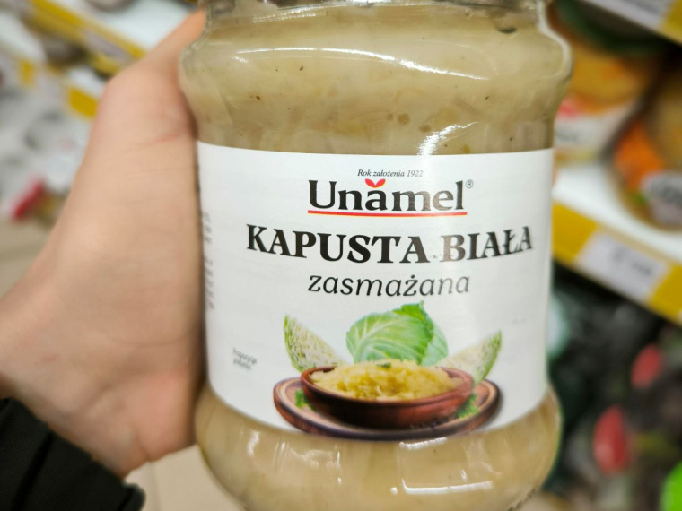 kapusta zasmażana Unamel