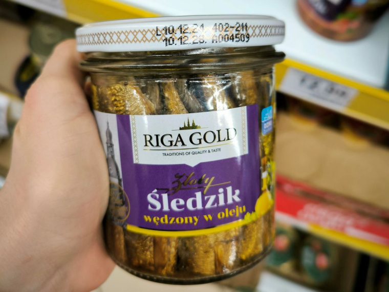 śledziki Riga Gold