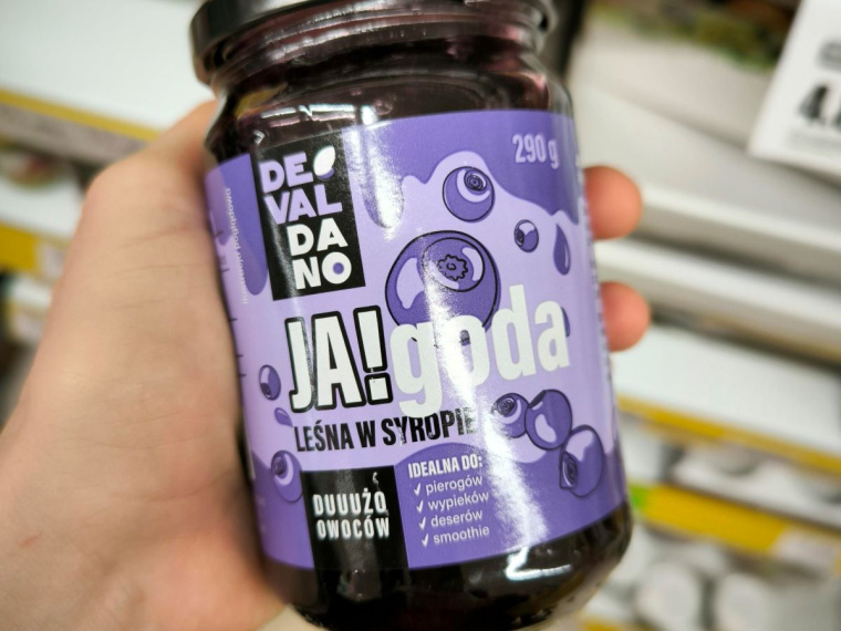 jagoda leśna w syropie