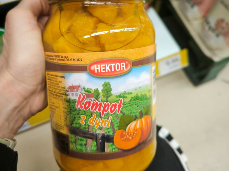 kompot z dyni Hektor
