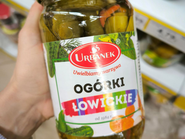 ogórki łowickie Urbanek