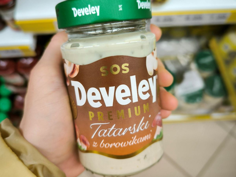 sos tatarski z borowikami