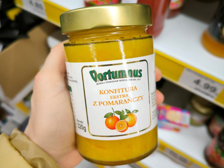 konfitura ekstra z pomarańczy