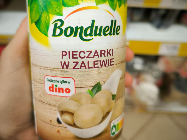 pieczarki w puszce Bonduelle