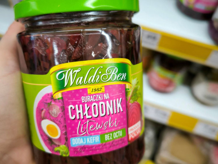 buraczki na chłodnik litewski WaldiBen