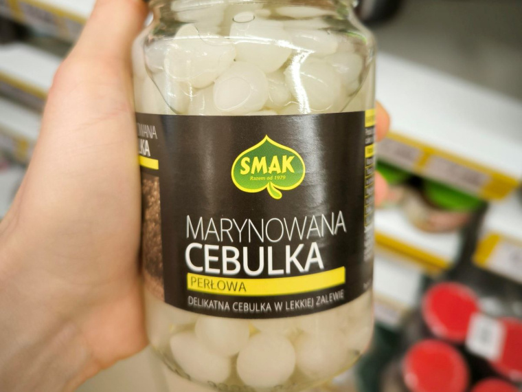cebulka marynowana z Dino
