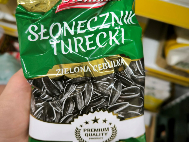 słonecznik turecki z Dino zielona cebulka