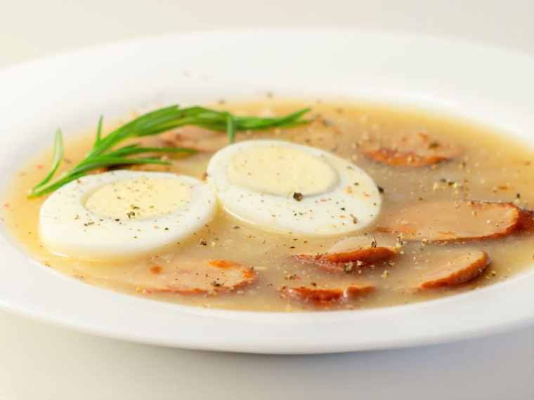 barszcz biały trik jajeczny