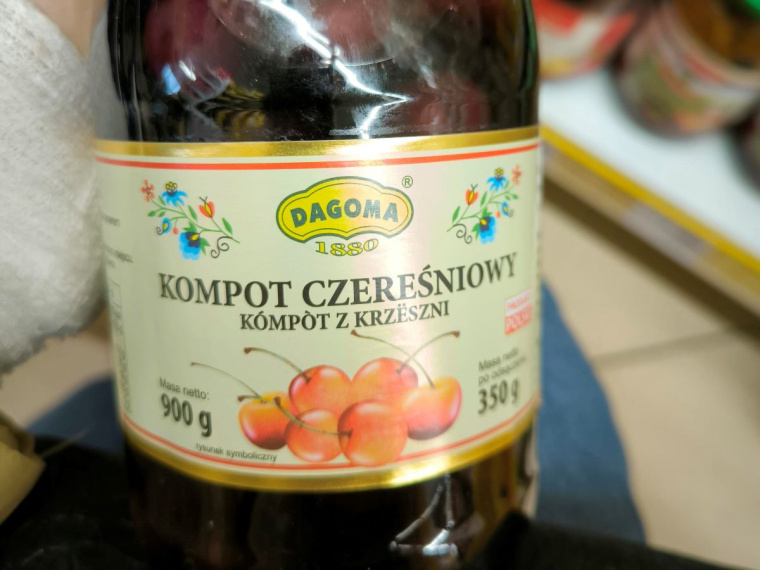 kompot czereśniowy Dagoma