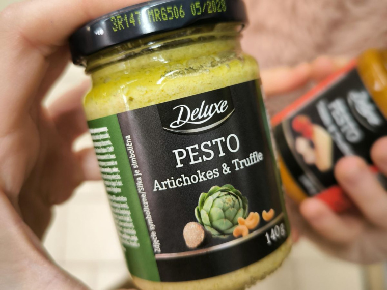 pesto karczochy i trufle