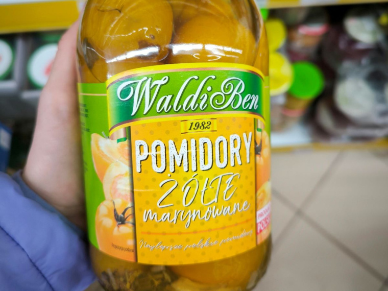 żółte pomidory z Dino