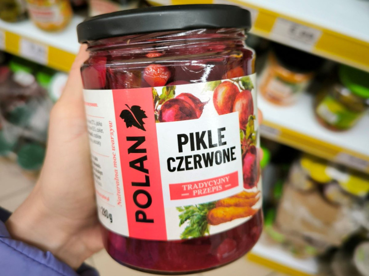 czerwone pikle Polan