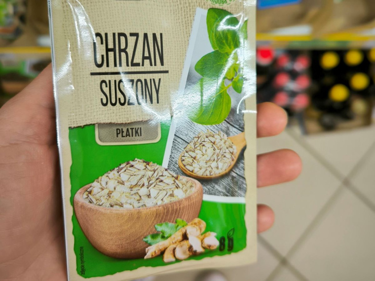 chrzan suszony