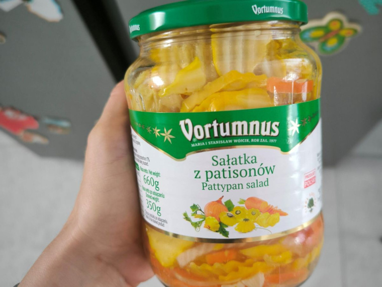 sałatka z patisonów