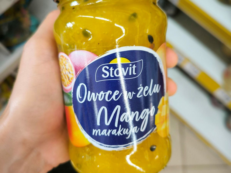 owoce w żelu z Dino