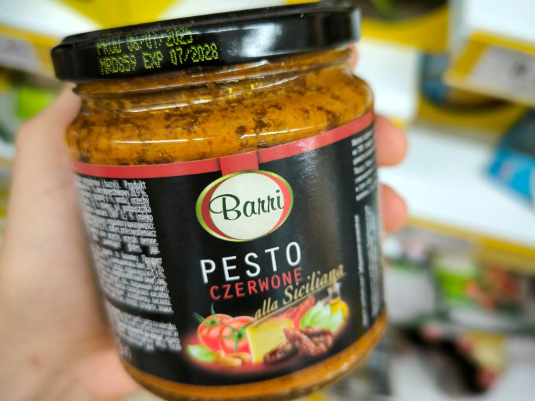 czerwone pesto z Dino