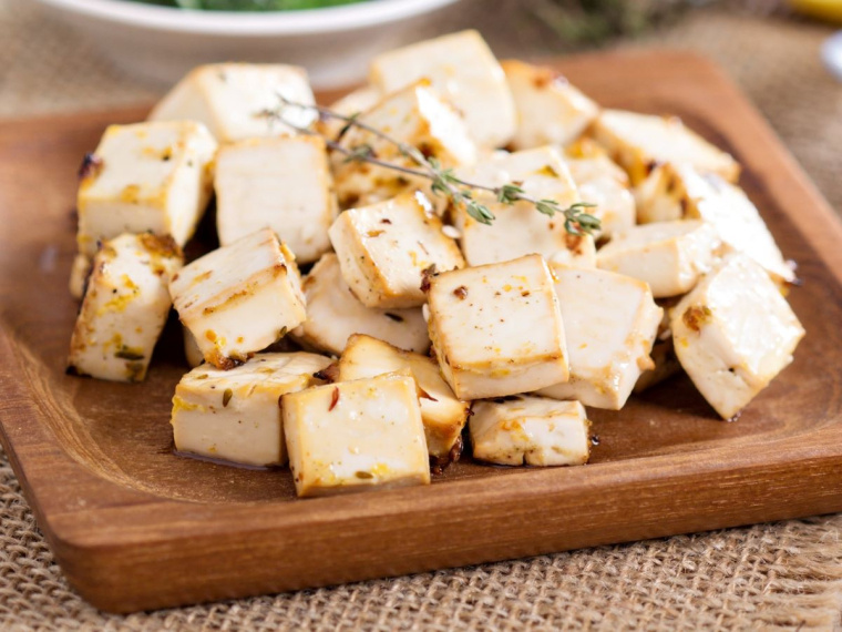 tofu z przyprawami