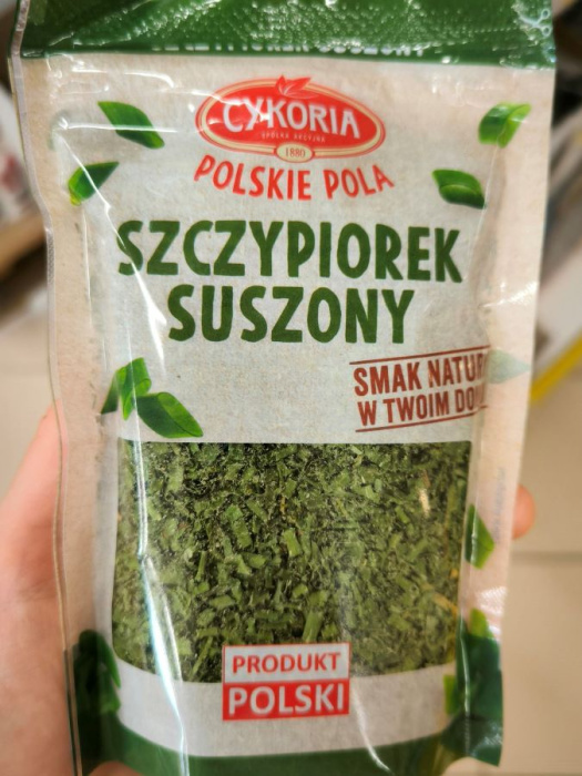 suszony szczypiorek Cykoria