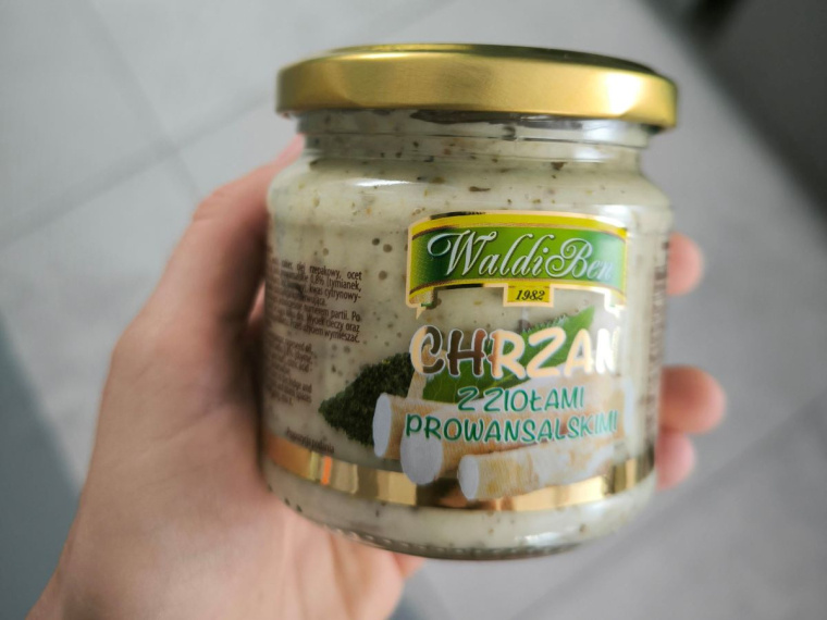 chrzan z ziołami prowansalskimi
