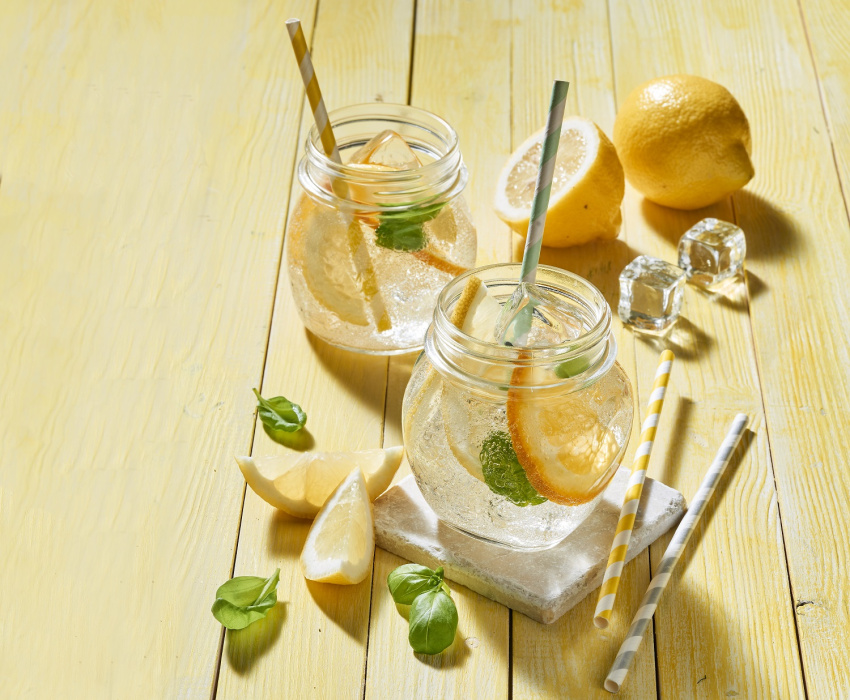 Lemoniada bazyliowo-cytrusowa