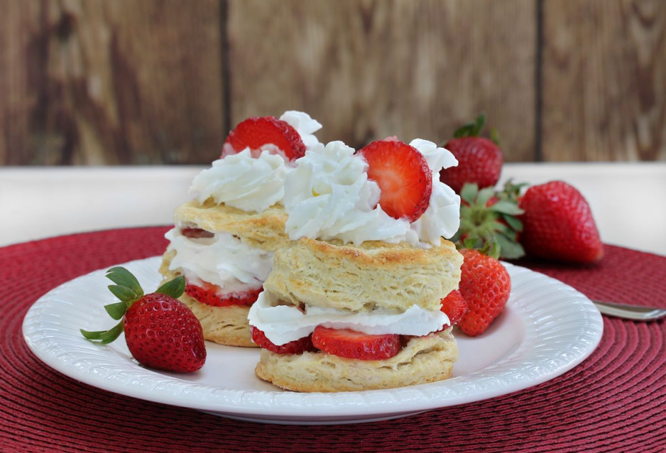 Strawberry shortcake – ciasto z truskawkami