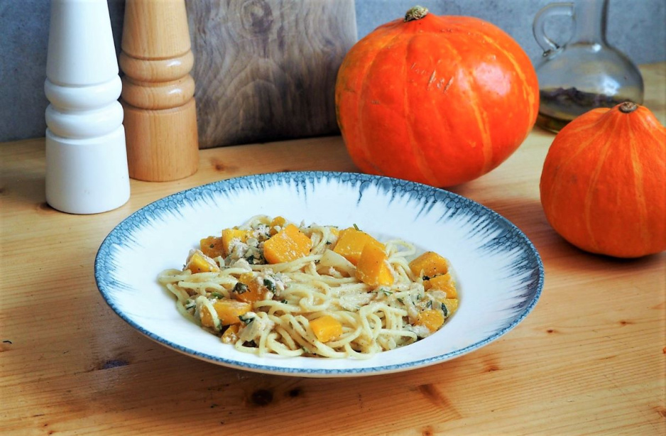Makaron z dynią