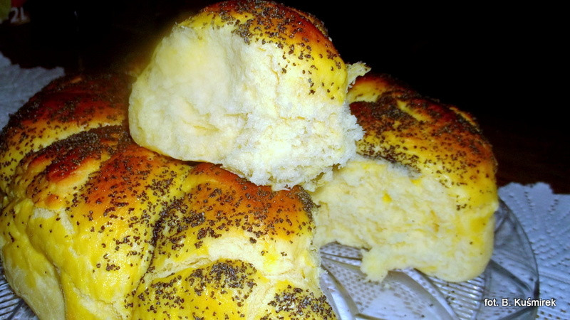 Bułeczki drożdżowe z makiem