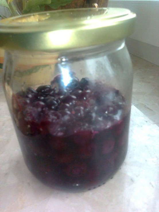 Borówka w soku własnym