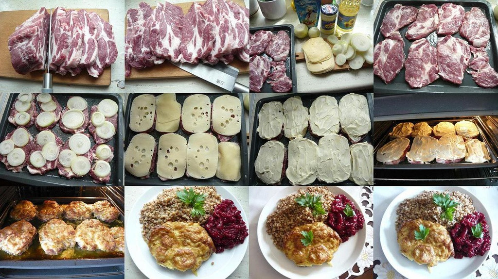 Karkówka inaczej niż zwykle.. z cebulką i majonezem …