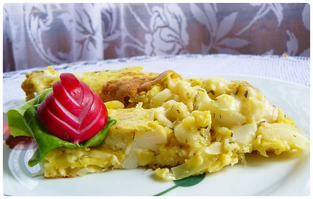 " Oszukana tarta kalafiorowa "