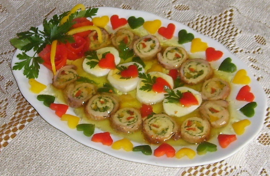 Roladki w galarecie