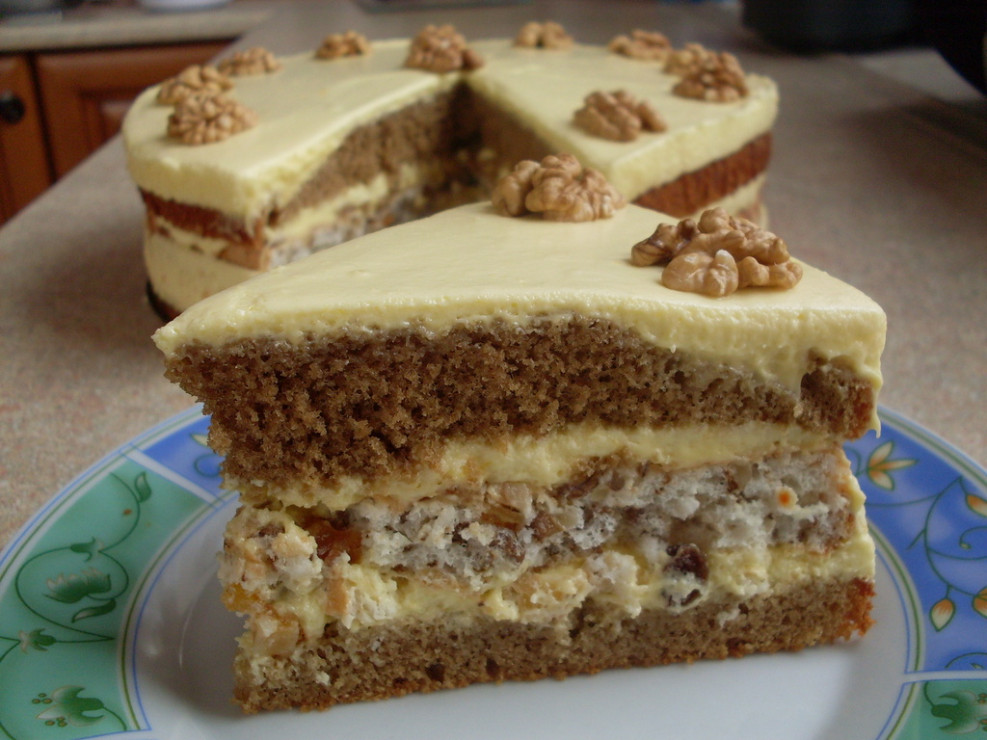 Tort Malibu z ajerkoniakiem