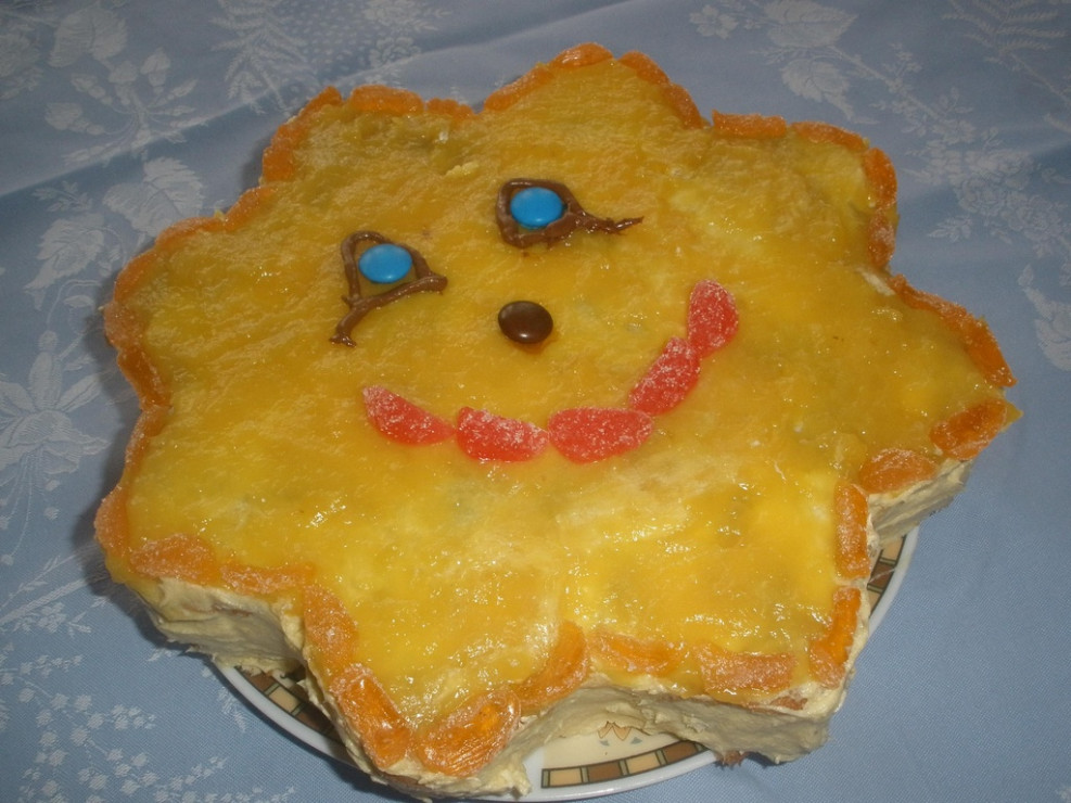 Tort słoneczko