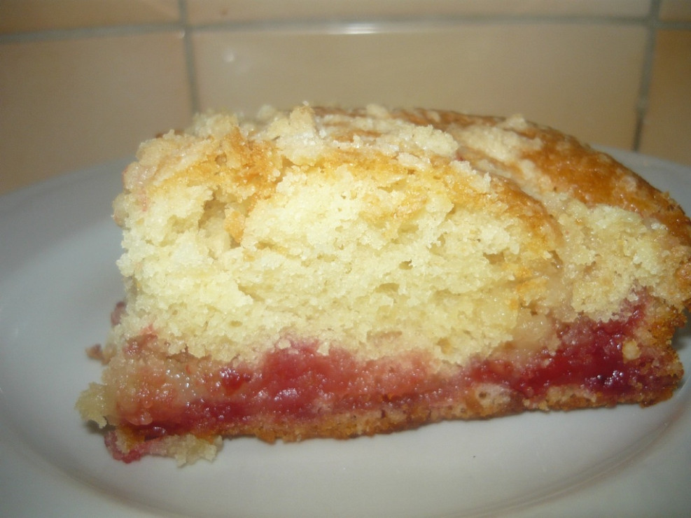 Szybkie ciasto z dżemem i kruszonką