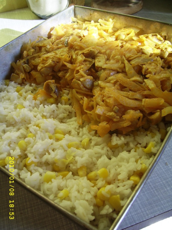 Zapiekanka curry