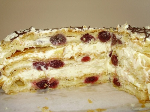 Półfrancuskie z wiśniami