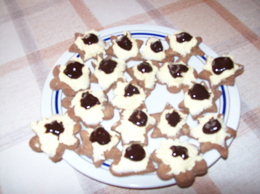 Ciasteczka z masą z mleka w proszku