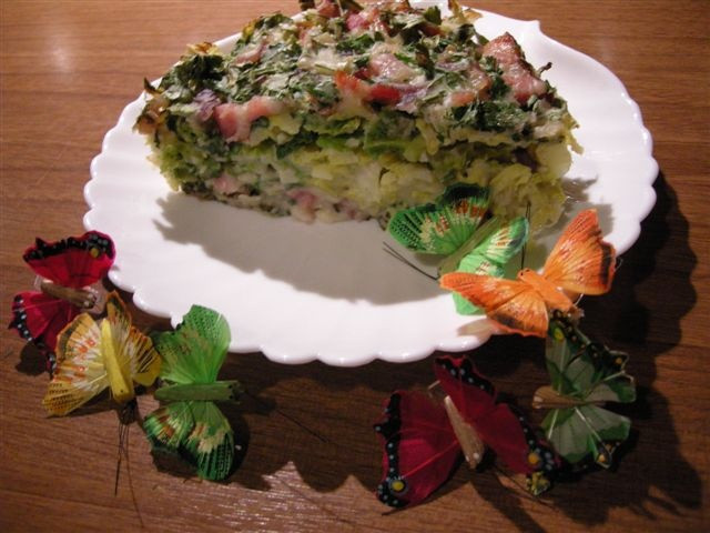 ZAPIEKANKA Z KAPUSTY WŁOSKIEJ