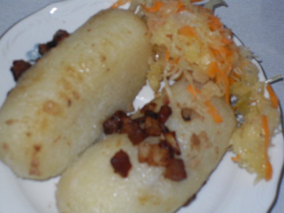 Kartacze w cieście knedlowym