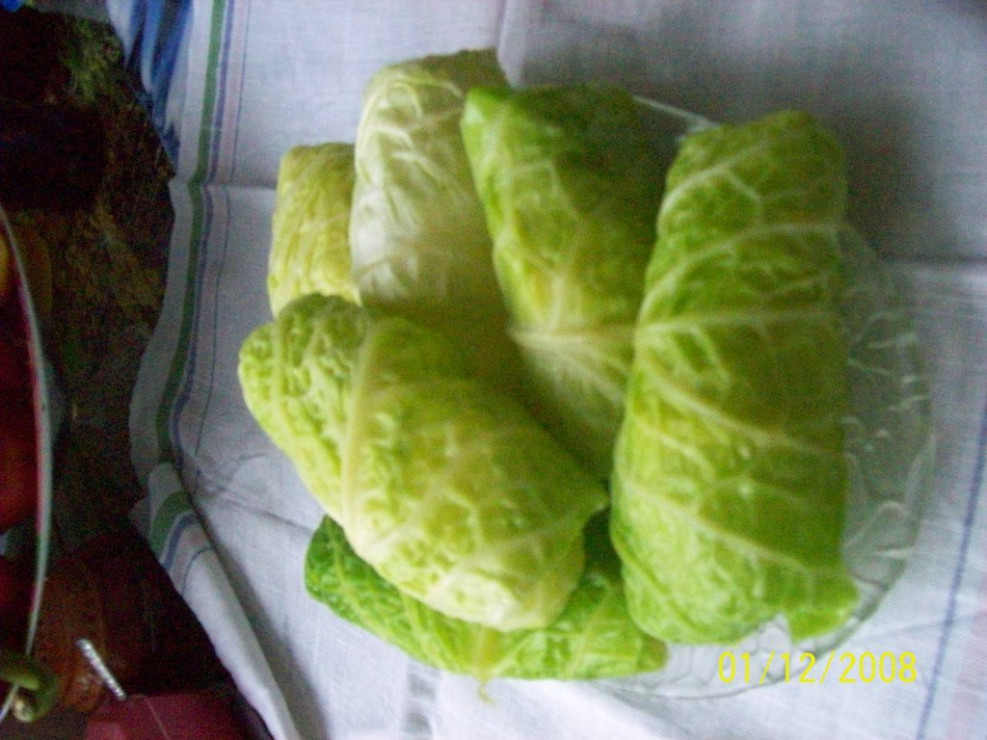 Gołąbki z grzybami i ryżem